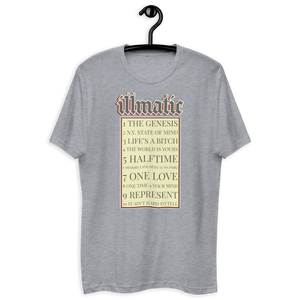 illmatic - Track List Short T-shirt