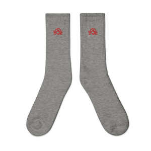 Alchemist Saber Red Logo - Embroidered socks