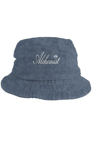 Alchemist - Old School Twill Washed Blue Bucket Hat