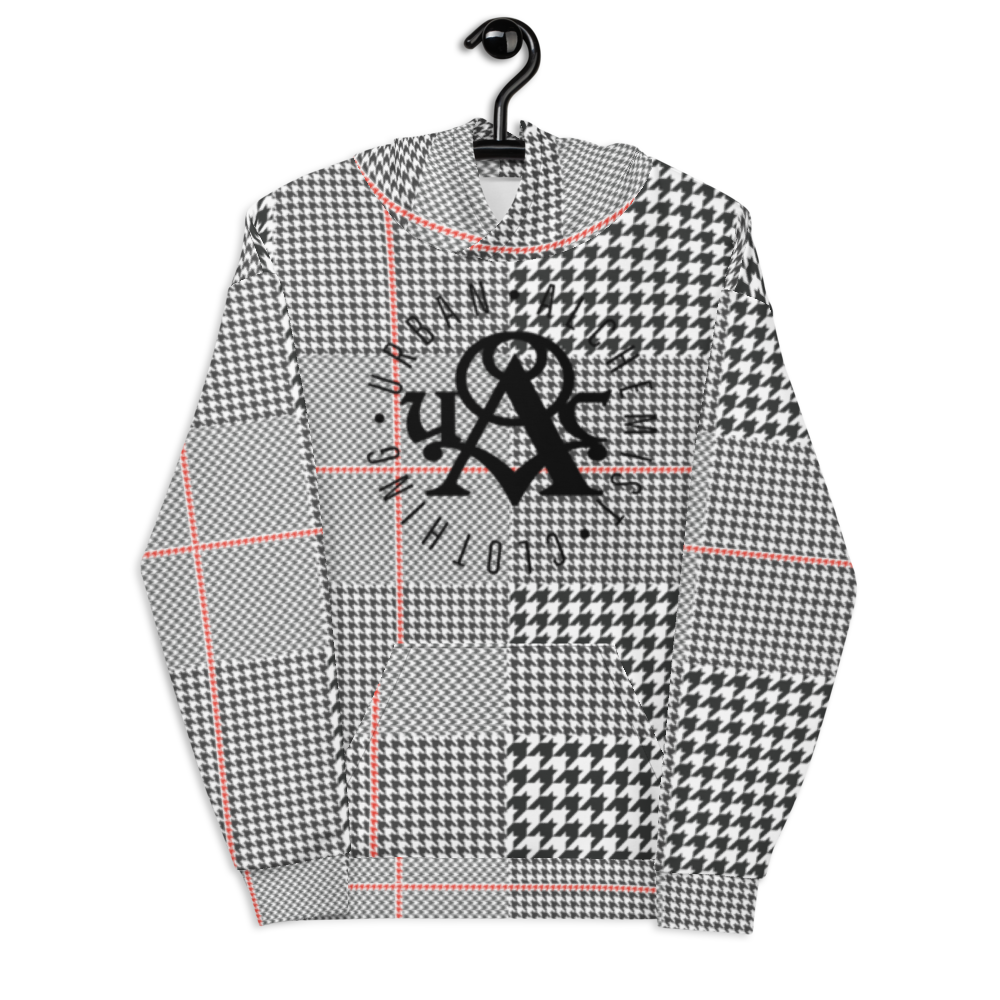 Houndstooth Tight Circle No Squares Hoodie
