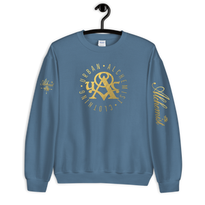Alchemist Tight Circle, No Squares Gold Logo Sweatshirt