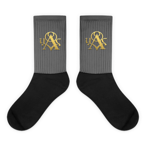 Alchemist Gold Logo Socks